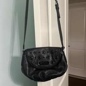 MARC JACOBS W Natasha Grommet Sundance Leather Crossbody Handbag